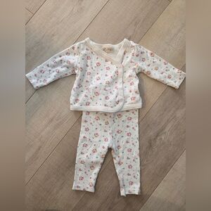 Charming Floral Kids Pajama Set